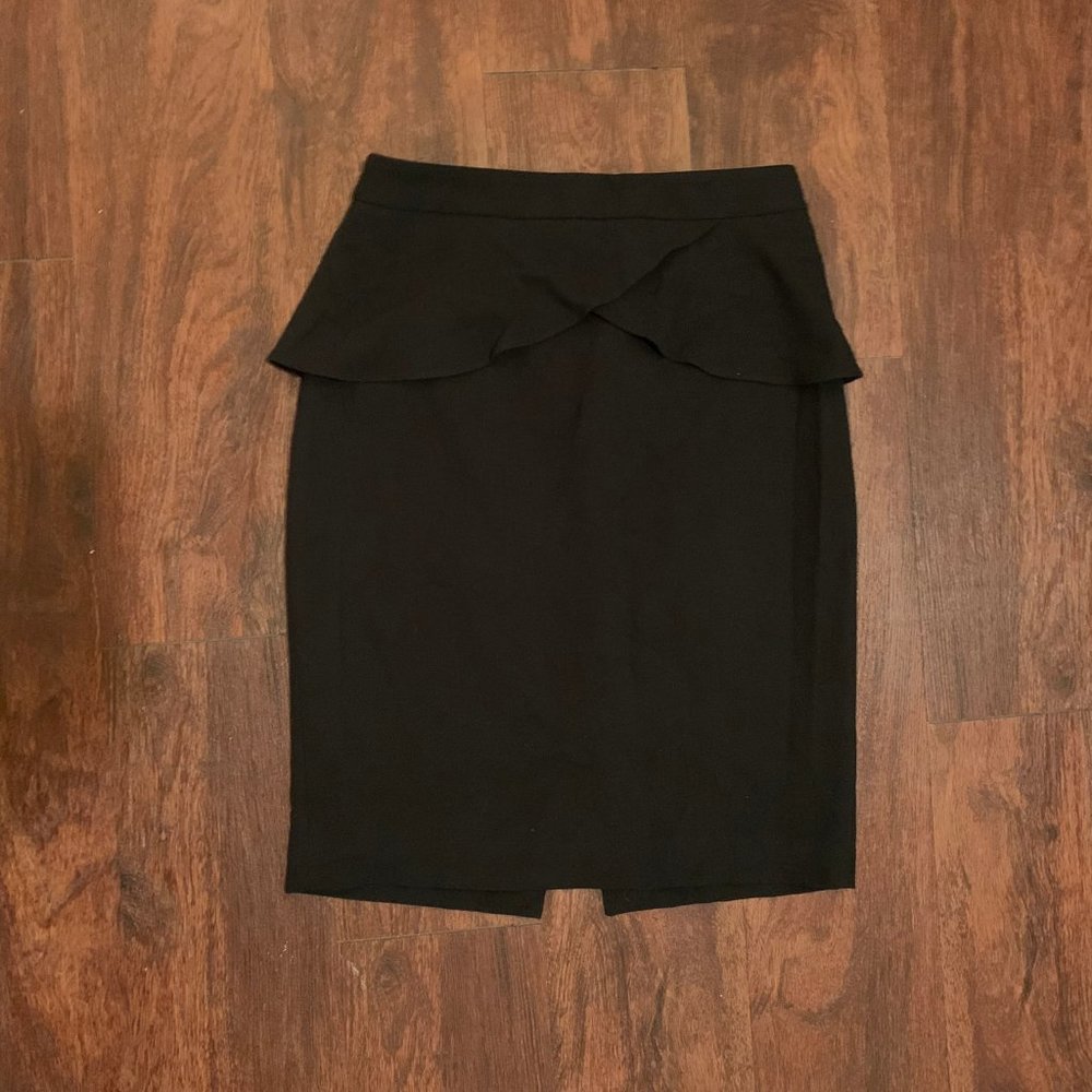 Express Peplum Pencil Skirt